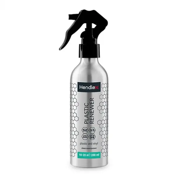 Каталог товаров Все Для Автомоек-Очиститель, востановитель, консервант HENDLEX Plastic Renewer 200мл Очиститель, востановитель, консервант HENDLEX Plastic Renewer 200мл