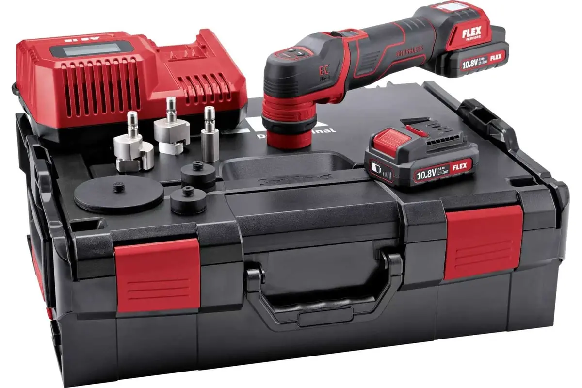 PXE 80 10.8-EC/2.5 Set Полировальная машина для небольших поверхностей на аккумуляторе 418102 фото