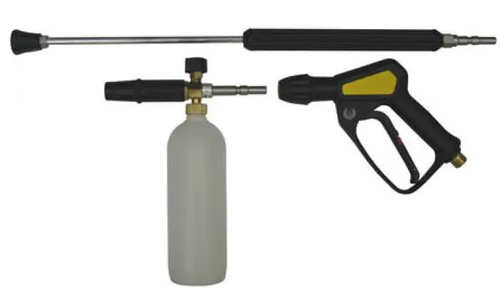 Пенокомплект 003 (KW, ниппель нержавейка, муфта-байонет латунь, 250bar), копье L=60cm фото