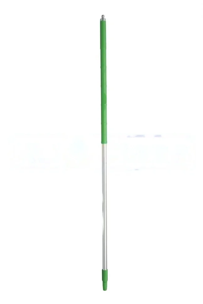 Ручка алюминиевая эргономичная с подачей воды 1500х32мм зеленый фото