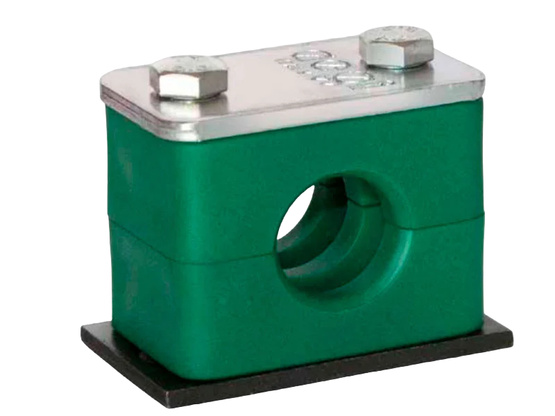 Держатель трубы одинарный 15мм фото