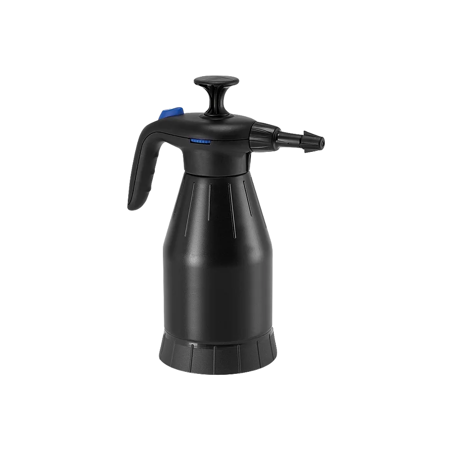Ручной чёрный помповый опрыскиватель Epoca  A-type 1.5 PRO VITON с латунной вставкой 1,5л 7883.R001 фото