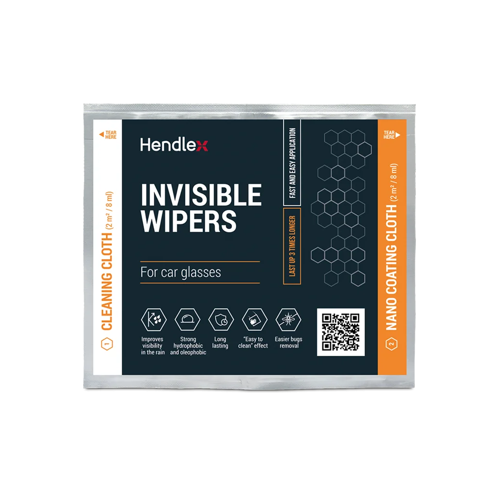 Набор салфеток "антидождь" HENDLEX Invisible wipers SET 2x8ml фото