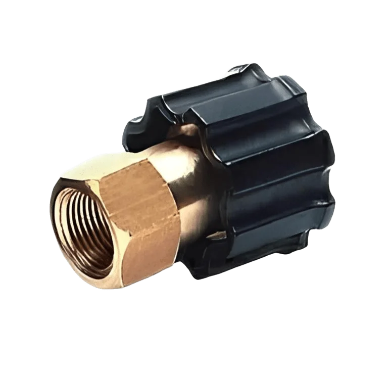 Переходник гайка М22х1,5; гайка 1/4" фото