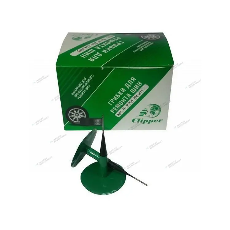 Набор грибов для легковых колес Ножка-9.5 мм, шляпка-55 мм Clipper P251 фото