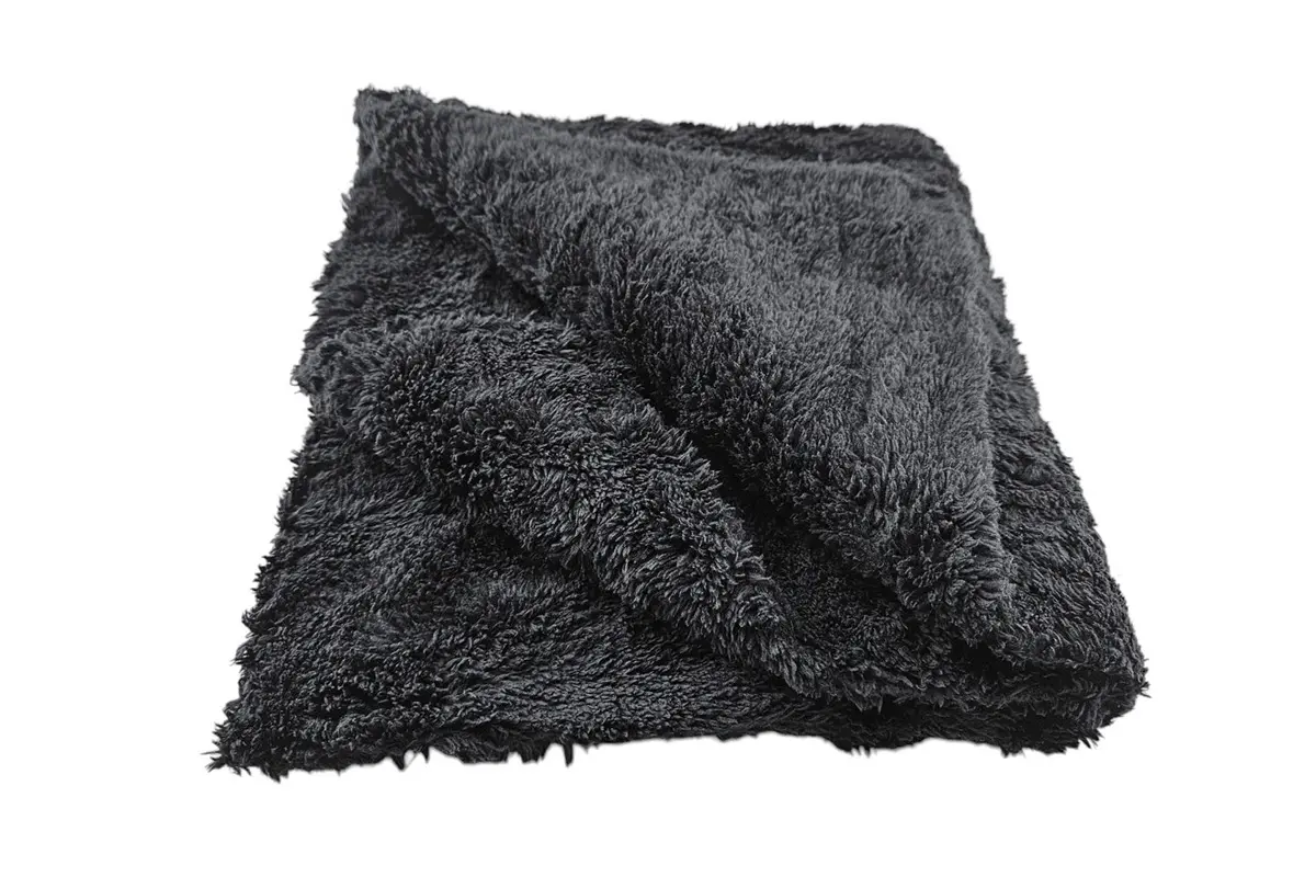 Плюшевая микрофибра Extra 40x40см 500gsm Черная А302 Extra Microfibre Cloth фото