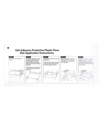 Carpet film applicator board пластиковая доска фото