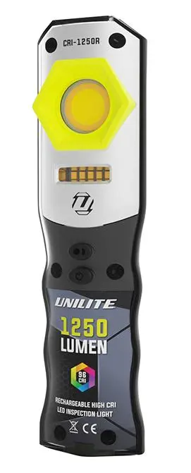 CRI-1250R Инспекционный фонарь CRI 96+, 1250 Lm UNILITE фото