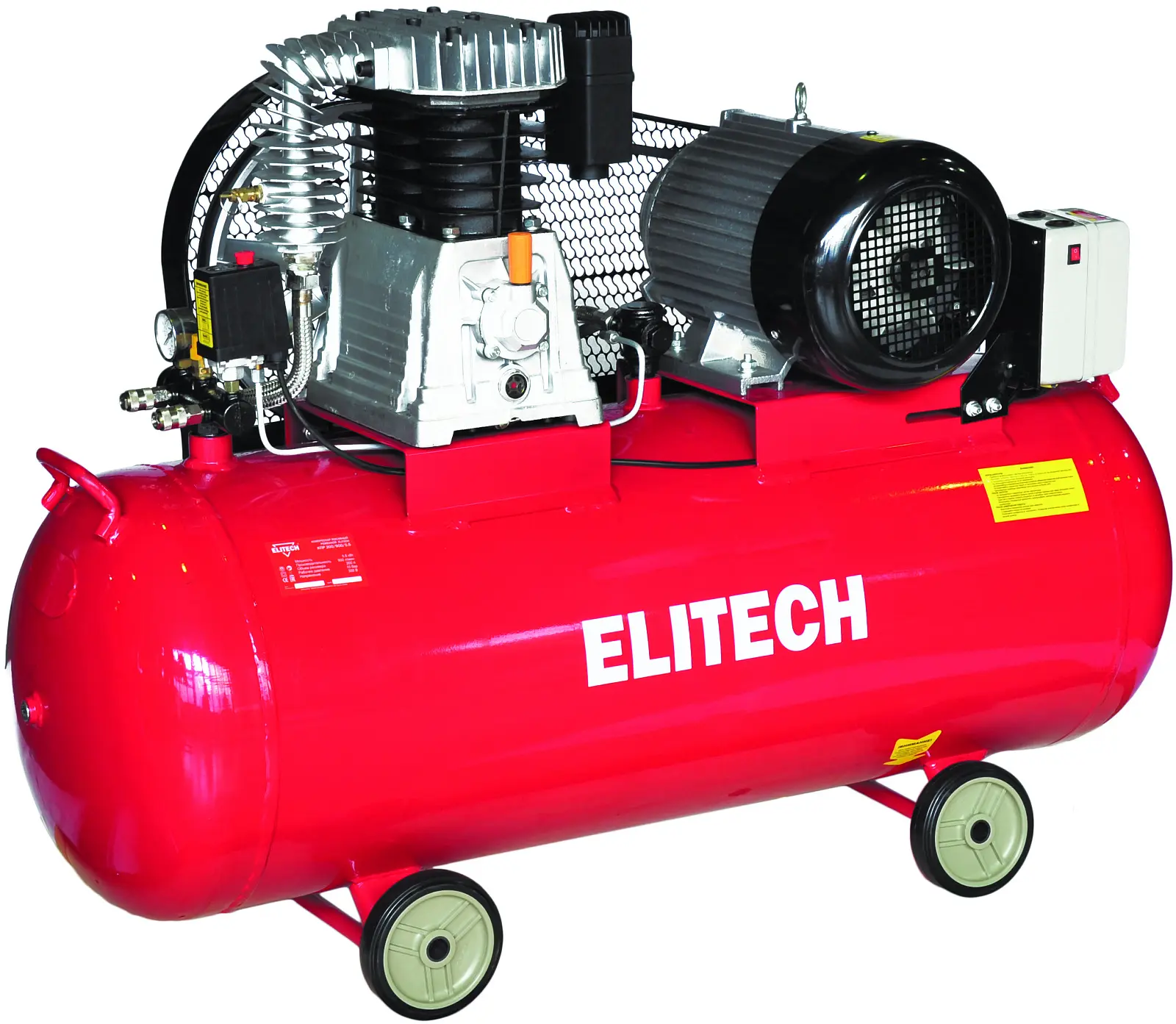 Компрессор ременный масляный ELITECH Стандарт КПР 900-200-5.5 205972 фото