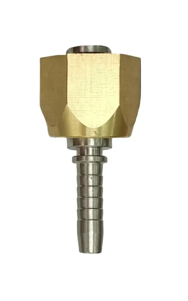 Фитинг гайка EASY LOCK22 1SN,2SN,DN8, материал латунь, нерж фото