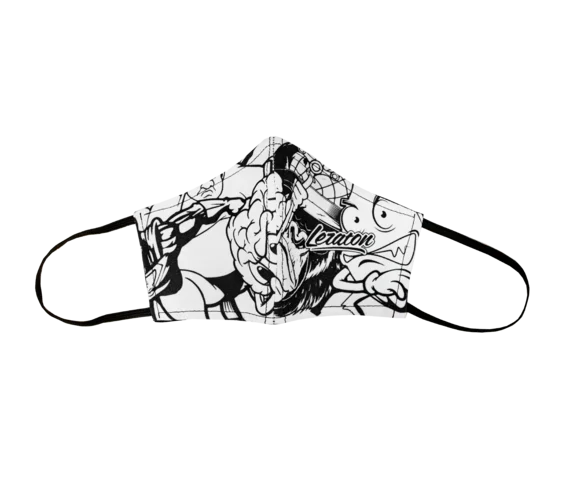 Маска Leraton BlackWhite фото