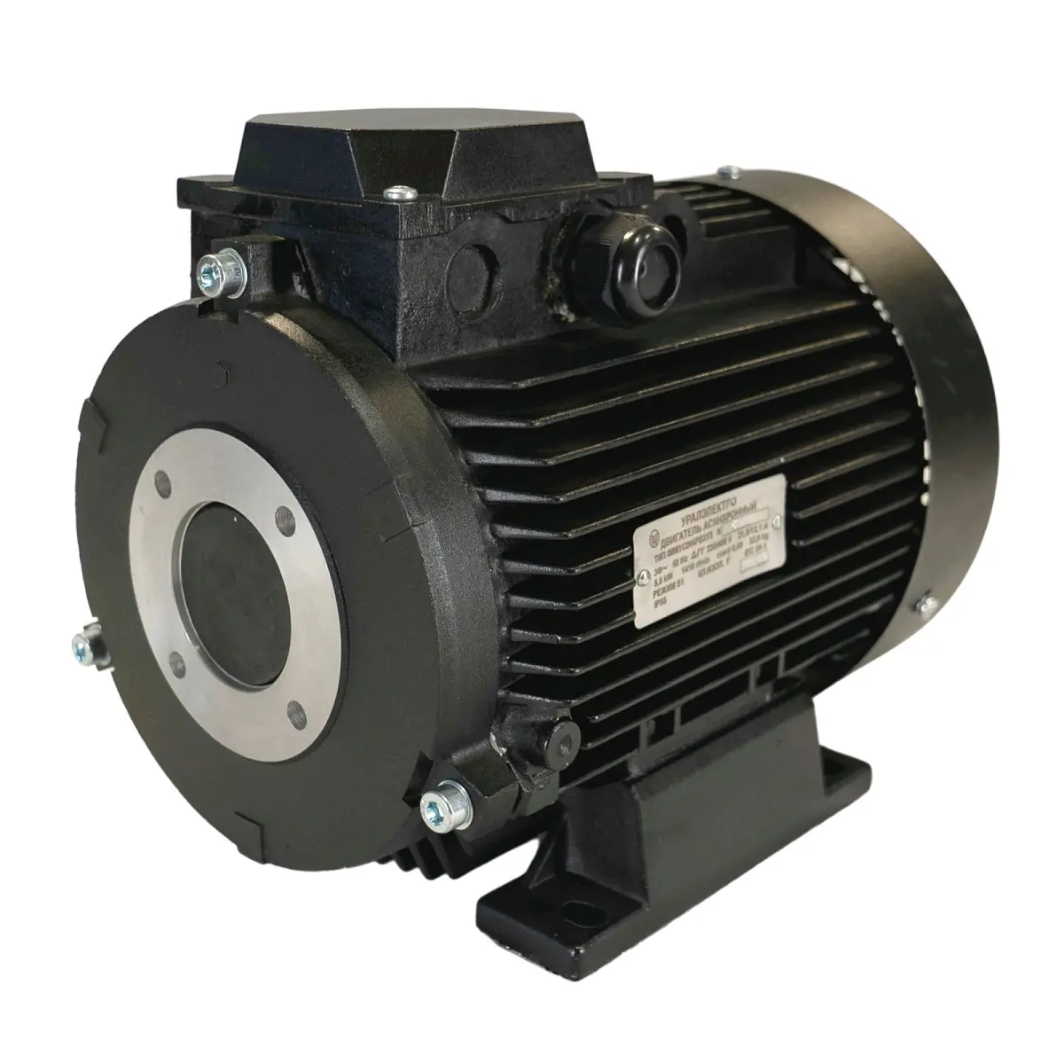 Электродвигатель IMM 112N4 5,5 кВт вал 28 фото