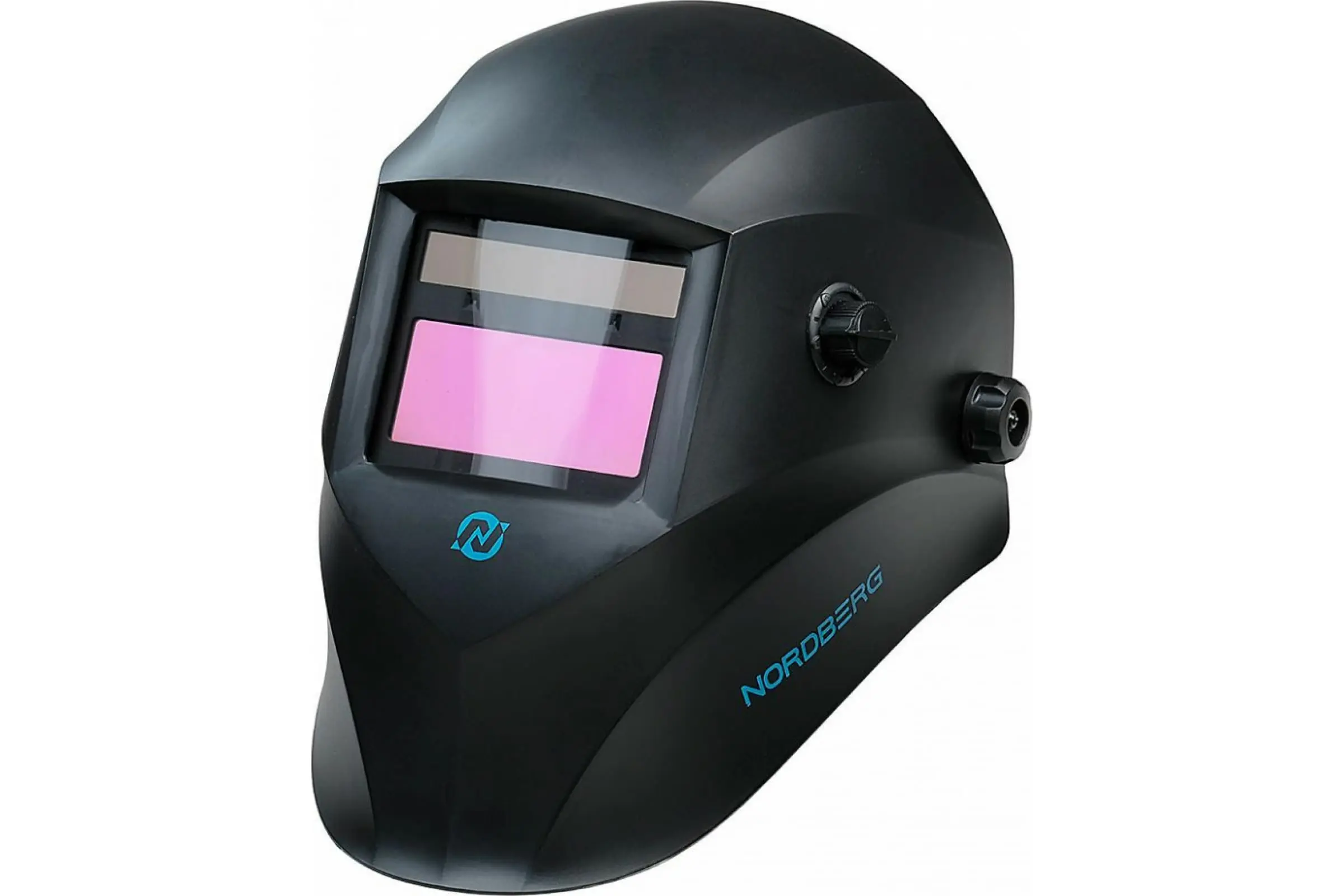 Маска сварщика Хамелеон с регулируемым фильтром для MMA+MIG Nordberg NH1 фото